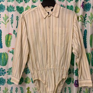 ~ vintage liz wear one piece blouse ~